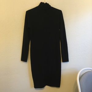 Magaschoni long sleeve turtleneck sweater dress